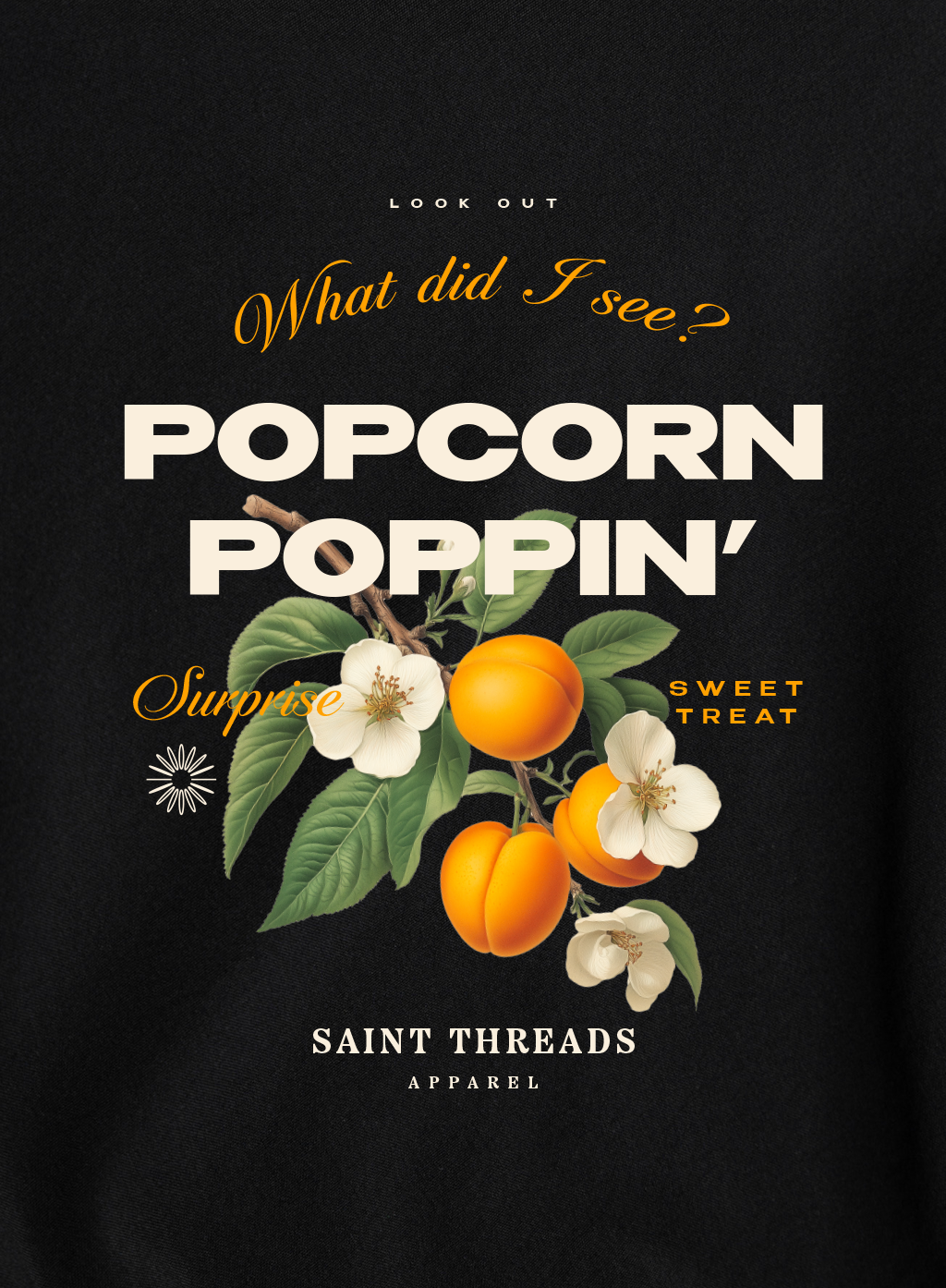 Popcorn Poppin' Youth Fit-PREORDER