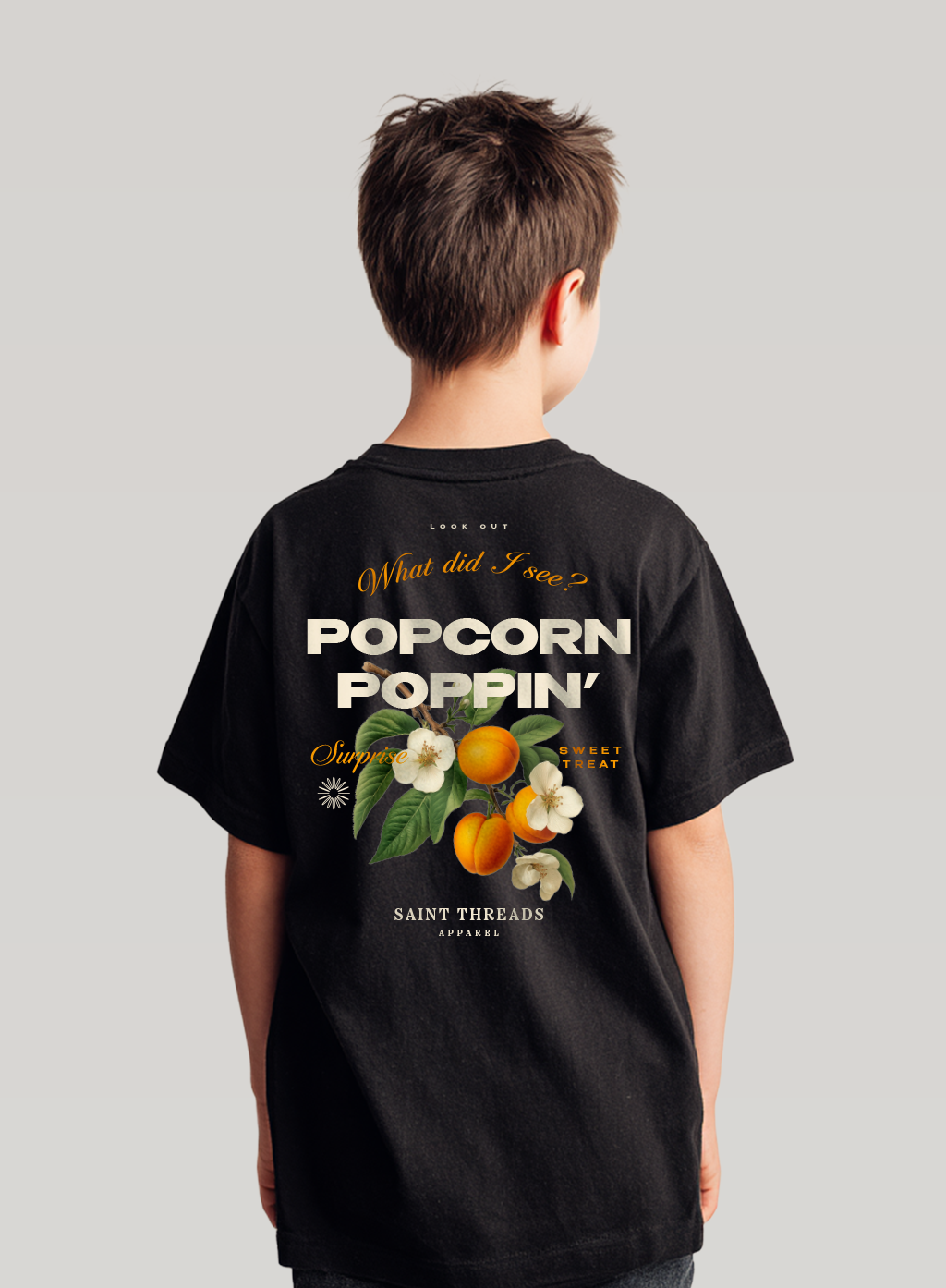 Popcorn Poppin' Youth Fit-PREORDER
